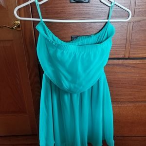 New!! Express turquoise dress!💯🔥